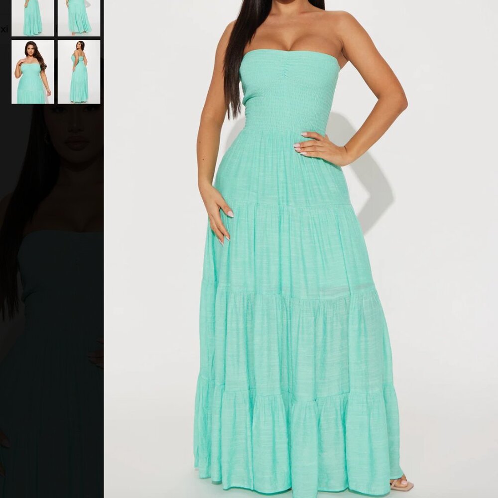 Almafi Coast Maxi Dress